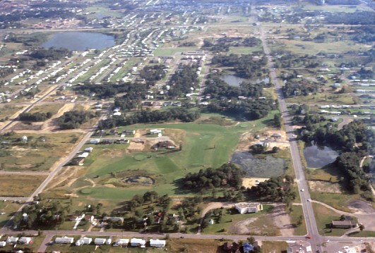 Brightwood Hills Golf Course aerial